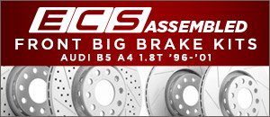 Audi B5 A4 1.8T ECS Assembled Front Big Brake Kit