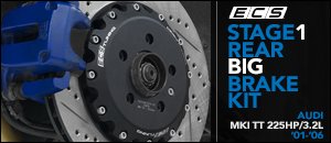 AUDI MKI TT 225HP/3.2L ECS Rear Big Brake Kit