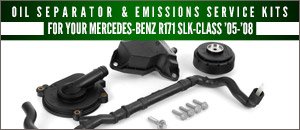 Mercedes-Benz SLK-Class Emissions Service Kits