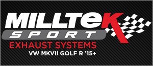 VW MKVII Golf R Milltek Performance Exhaust System