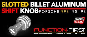 Porsche 993 Function-First Slotted Shift Knob