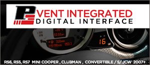 R55/R56/R57 MINI Gen 2 Digital Vent Gauge 