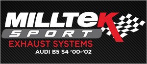 Audi B5 S4 Milltek Performance Exhaust System