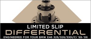 BMW E46 325/328/330i/Ci Team MFactory Differentials