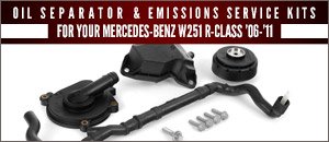 Mercedes-Benz W251 R-Class Emissions Service Kits