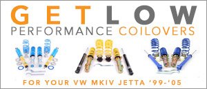 VW MKIV Jetta Performance Coilovers