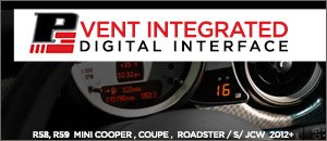 R58/R59 MINI Coupe/Roadster Digital Vent Gauge 