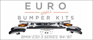 BMW E30 Euro Small Bumper Kits