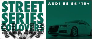 Audi B8 S4 Megan Racing Street Series Coilovers