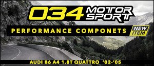 Audi B6 A4 1.8T 034 Motor Sports Performance Components