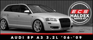 Audi 8P A3 3.2L Quattro Haldex Service Kits