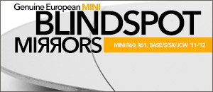 MINI R60, R61 European Blind Spot Mirrors