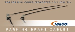 MINI R58 R59 Vaico Parking Brake Cable Kits