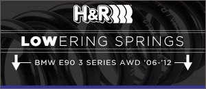 BMW E90 3 Series H&R Lowering Springs