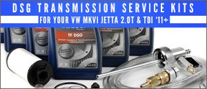 VW MKVI Jetta DSG Transmission Service Kits