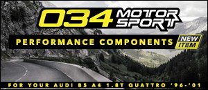 Audi B5 A4 1.8T 034 Motor Sports Performance Components