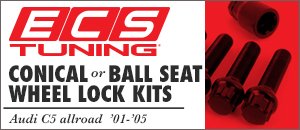 Audi C5 allroad Conical & Ball Seat Wheel Locks