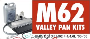 BMW E53 X5 Valley Pan Gasket Kits