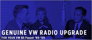 VW B5 Passat Genuine VW Radio Upgrade