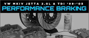 VW MKIV Jetta 2.0L & TDI Performance Braking Options