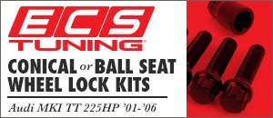 Audi MKI TT 225HP Conical & Ball Seat Wheel Locks