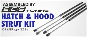 R50 MINI Cooper Hood & Hatch Strut Kit