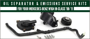 Mercedes-Benz W164 Oil Separator And PCV Refresh Kit