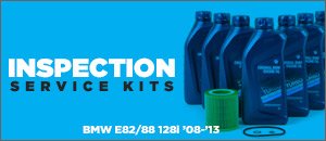 BMW E82/E88 128i Inspection Service Kits