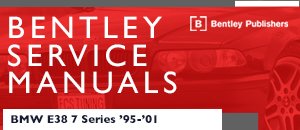 BMW E38 7 Series Bentley Service Manuals