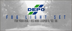 MINI R50/R53 Depo Fog Lights