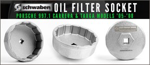 Porsche 997.1 Carrera & Targa Oil Filter Sockets