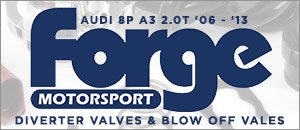 Audi 8P A3 Forge Diverters & Blow Off Valves