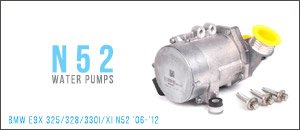 BMW E9x N52 3-Series Water Pump