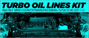 MINI R60/R61 Turbo Oil Line Kit