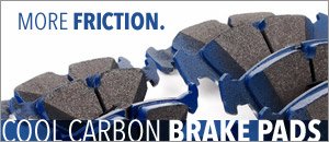 BMW E46 325i/Ci/Xi Cool Carbon Brake Pads