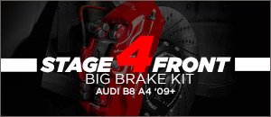 Audi B8 A4 Stage 4 Porsche Front Big Brake Kit