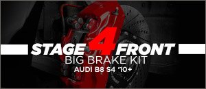 Audi B8 S4 Stage 4 Porsche Front Big Brake Kit