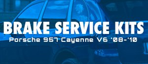 Porsche 957 Cayenne Base Brake Service Kits