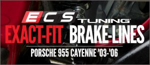 Porsche Cayenne ECS Exact-Fit Brake Lines
