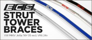 VW MKIV Jetta ECS Tuning Strut Tower Braces