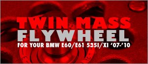 BMW E60/61 535 Twin Mass Flywheel With Hardware