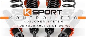 Audi B5 S4 Ksport Kontrol Pro Coilover Kit