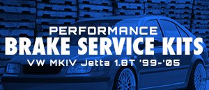 VW MKIV Jetta 1.8T Performance Brake Options