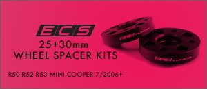 MINI R50/R52/R53 25+30mm ECS Wheel Spacers