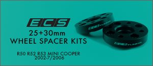MINI R50/R52/R53 25+30mm ECS Wheel Spacers