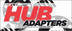 BMW E39 M5 ECS Hub Adapters