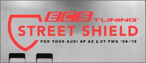 Audi 8P A3 ECS Street Shield Aluminum Skid Plate