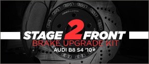 Audi B8 S4 ECS Stage 2 Front Big Brake Kit
