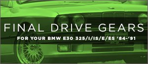 BMW E30 325 MFactory Final Drive Gears