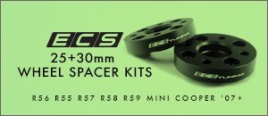 MINI R55-R59 25+30mm ECS Wheel Spacers